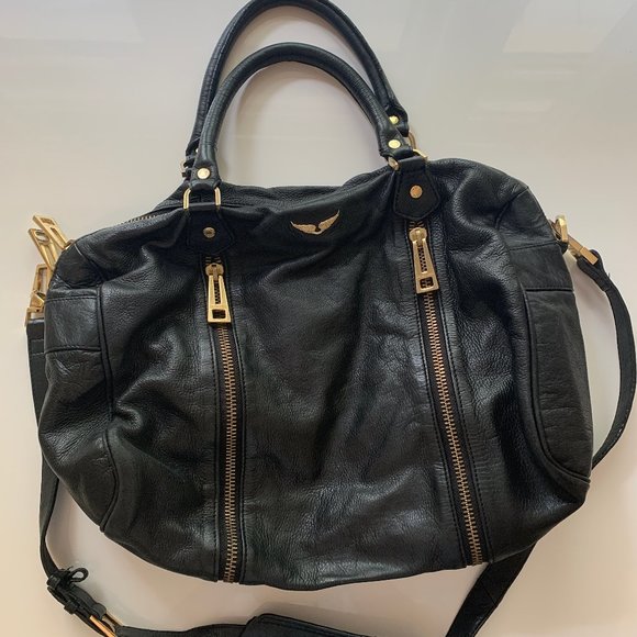 Zadig & Voltaire Handbags - Zadig & Voltaire Black Leather Bag